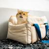 Warm Pet Bag Loose And Thick Comfortable Easy To Clean Pet Travel Bag Cat Supplies Suitable for Small Dogs Shoulder Bag