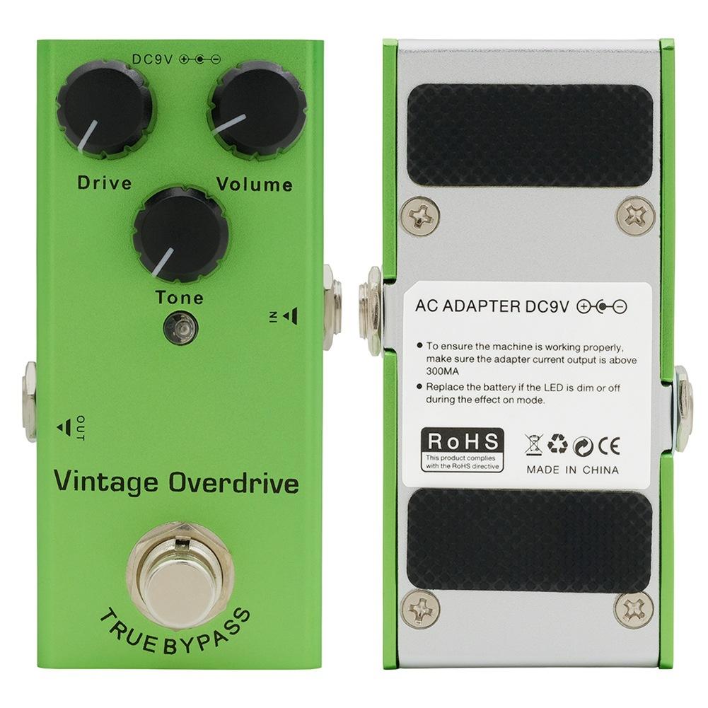 Elektrische Gitarre Einzel Block Mini Effekte Pedal Elektrische Gitarre Tragbare Effekte
