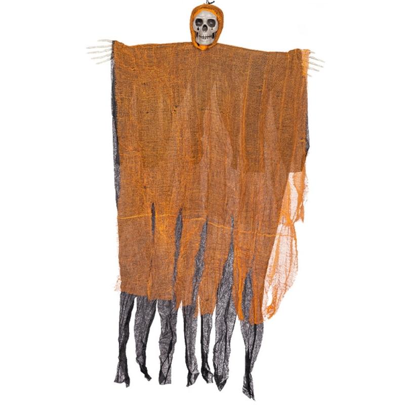 Scary Halloween Skull Hanging Ghost Party Decoration Creepy Skull Ghost Pendant for Halloween Themed Parties