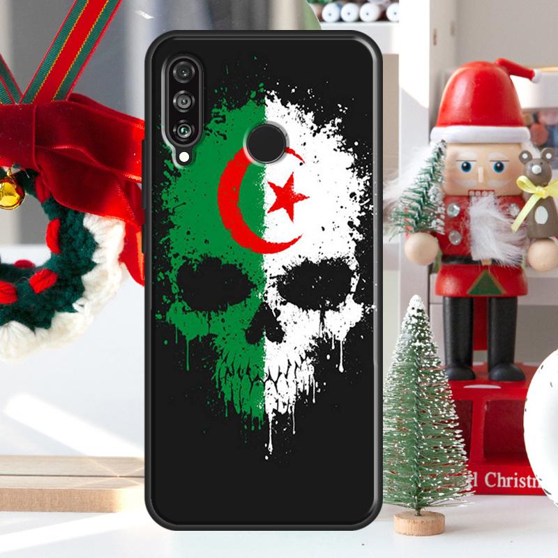 Flag Of Algeria For Huawei Nova 9 10 SE 11 Pro Y60 Y70 Y90 Y61 Y91 Y72 Y73 12i 11i 8i P20 P30 P40 Lite Case