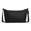 Finn 32 Logo Zip Closure Leather Shoulder Crossbody Bag Large Men Bags Black CAJ70-QBBK