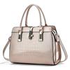 Luxury Brand Designer Women'S Handbag Large Capacity Casual Shoulder Bag Crocodile Pattern Crossbody Bag Commuting Tote Bag