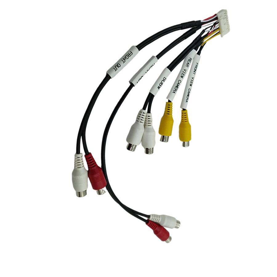 RCA Harness Cable Wire Connector Adapter for ILXW650 ILX-W650 ILX-W650E Front Camera Parts