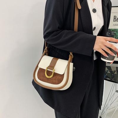 Frühling Retro Einfache Kleine Tasche Damenhandtasche Neue Trendige Umhängetasche Messenger Bag Mode Satteltasche