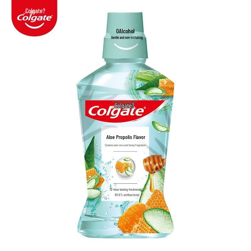 Colgate ополаскиватель для полости рта Алоэ и Прополис Свежее Дыхание 3 шт.