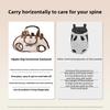 Double Shoulder Dog Carrier Backpack Adjustable Dog Outing Bag Portable Pet Strap Artifact  Travel