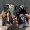 Hailee Steinfeld Glass Mobile Phone Case for Samsung Galaxy S26 S25 S24 S23 S22 S21 S20 Note20 Plus FE Ultra Colorful Cover