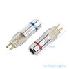 2 Stück Kopfhörerkabel-Stecker für Sennheiser Pin-Stecker HD650 HD600 HD580 HD25