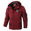Spring and Autumn New Men's Casual Jacket Parker Coat Hooded Jacket Shirt Men's Jacket Top