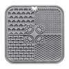 Silicone Slow Feeder Mat Dogs Cats With Suction Base Non-Slip Lick Pad Food Puzzle Tray In Multiple Colors