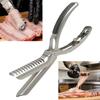 Stainless Steel Rib Membrane Removal Tool Silver BBQ Tool Membrane Skin Removal Anti-Slip Grip Heavy Duty Rib Prep Tool Pro