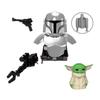 MOC Militärsoldaten Mini Anime Action-Figuren Waffen Roboter Mecha Bausteine Ziegel DIY Spielzeug für Kinder Geschenk