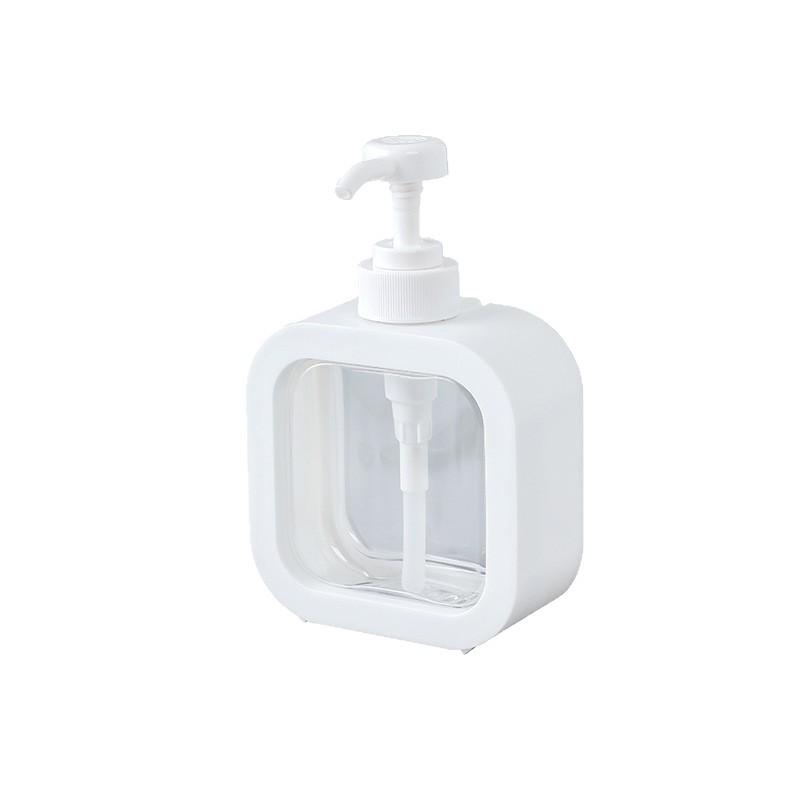 Press-Type Dispenser Bottle (300ml/500ml) for Soap, Shower Gel, Shampoo & Detergent