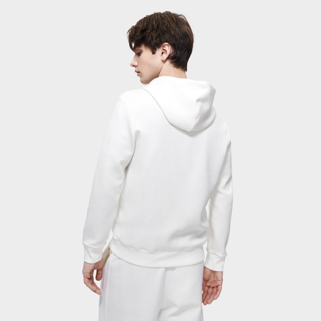 FILA Logo Graphic Hoodie 'White Green' Men's F11M319206F-WT