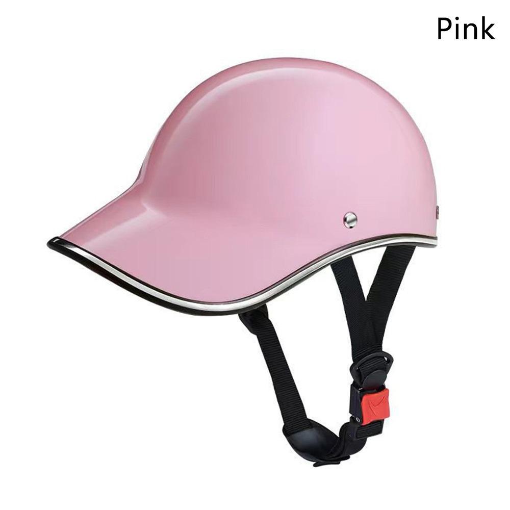 1Pcs with Adjustable Strap Safety Helmet Universal Baseball Cap Hat  Electric Bicycle Accessories