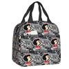 Benutzerdefinierte Manga Quino Mafalda Lunchtasche Herren Damen Kawaii Cartoon Warm Kühlbox Isoliert Lunchbox für Erwachsene Büro