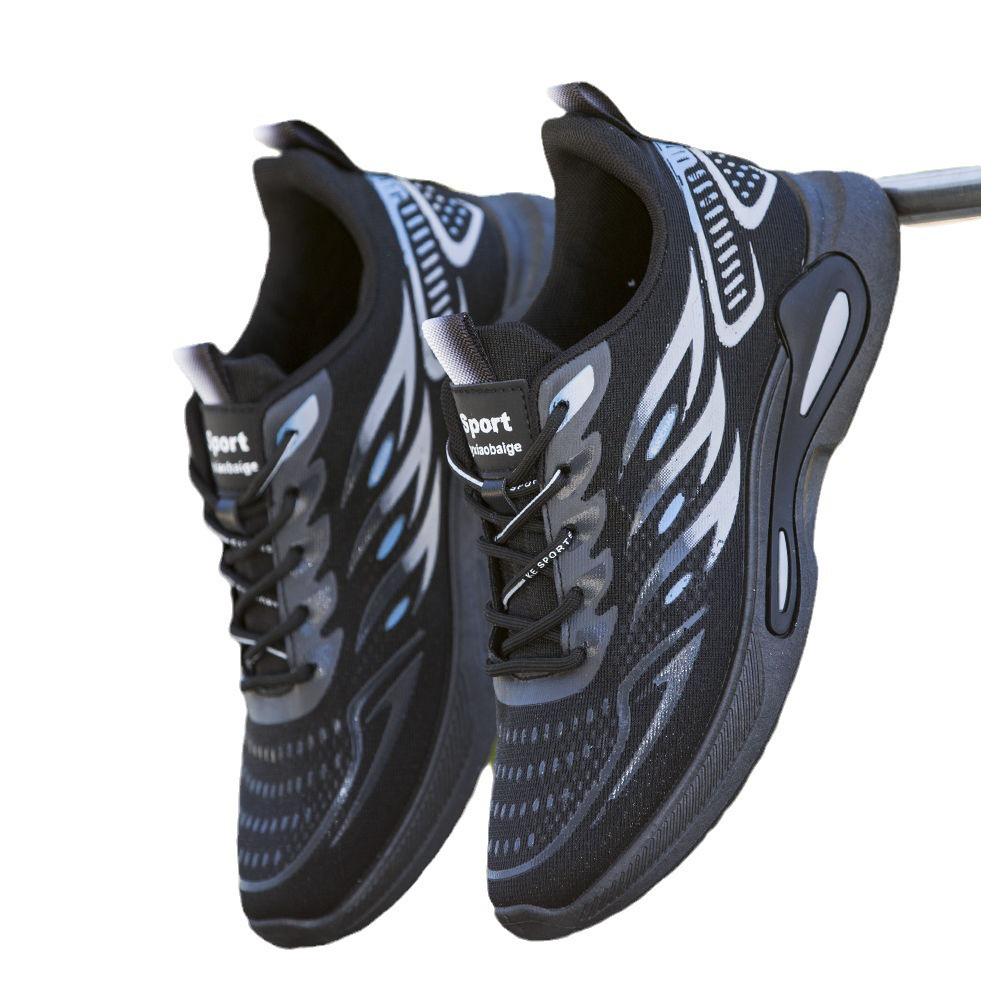 2026 Atmungsaktive Mesh-Laufschuhe für Herren - Leicht, Stoßdämpfend, für Frühling und Herbst