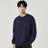 Li-Ning Vielseitiges Einfaches Rundhals-Sweatshirt mit Buchstabenaufdruck, locker, lässig, bequem, Unisex-Sweatshirt AWDVG85-3