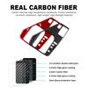 Real Soft Carbon Fiber RHD LHD Sticker For Subaru Crosstrek 2025 For Impreza 2025 Car Gear Shift Panel Interior Trim Accessories
