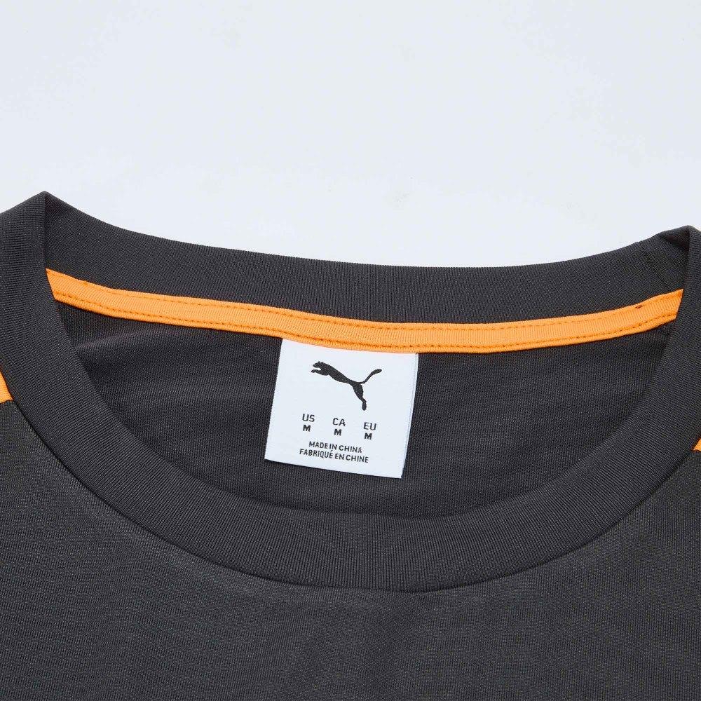 Puma X McLaren Piastri Color Block Crew Neck Knit Short Sleeve Racing T-Shirt Men T-Shirts 713954-01