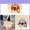 Cartoon Bunny Plush Shoulder Bag For Women With Large Capacity And Cozy Design For Daily Use