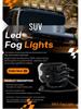 4x4 SUV LED Fog Lights: Off-Road Roof Rack & Grille Modification