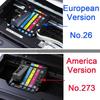 5PCS ink cartridge ARC chips for epson XP600 XP605 XP700 XP800 XP510 XP615 XP610 XP605 xp820 XP520 XP620 XP625 26/26XL 273
