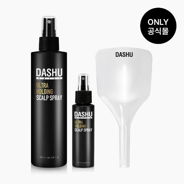 DASHU Daily Ultra Holding Scalp Spray 200ml + 50ml + Face Cover