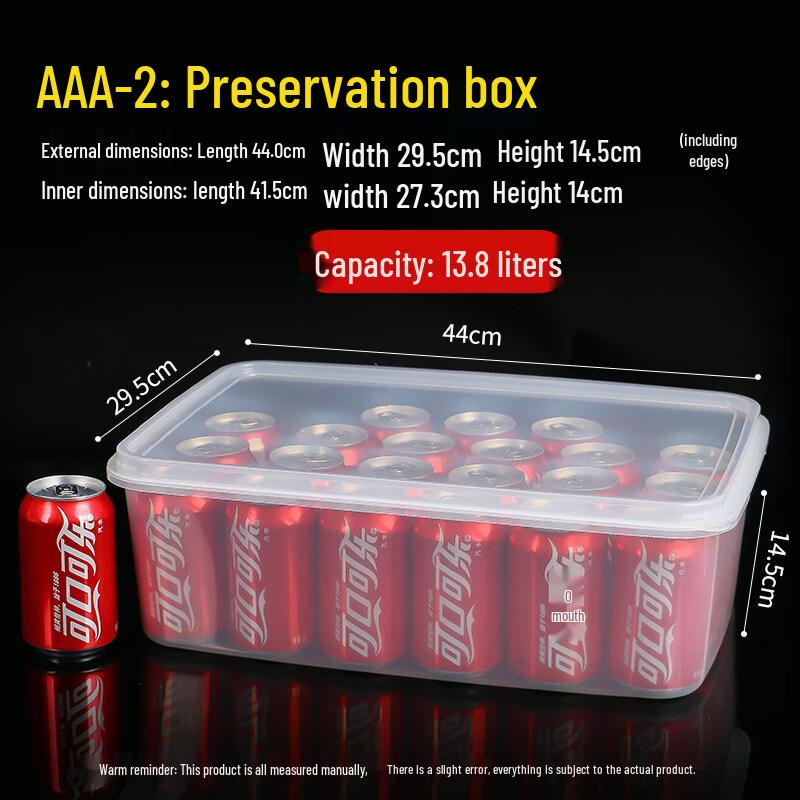 

ZISIZ Refrigerator Food Storage Container