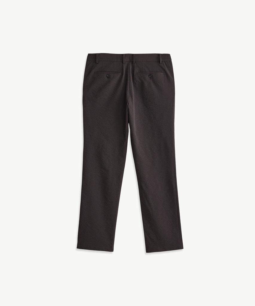 STCO Poly Seerska Full Elastic Waist Straight Pants_Brown (Straight Fit)_Spaxb37Csh