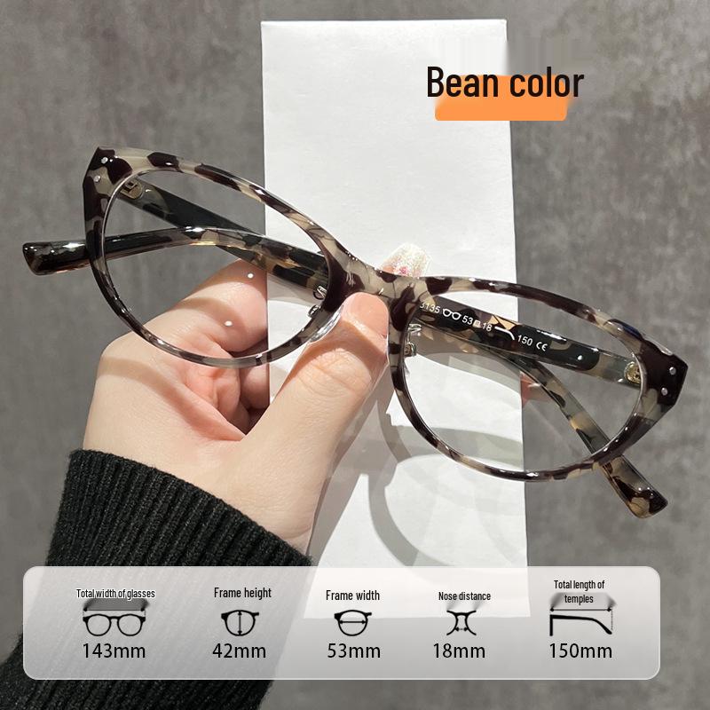 Gradient Cat-Eye Anti-Blue Light Glasses for Women - Slim Face Enhancer 23135 - Bare Face Optics.