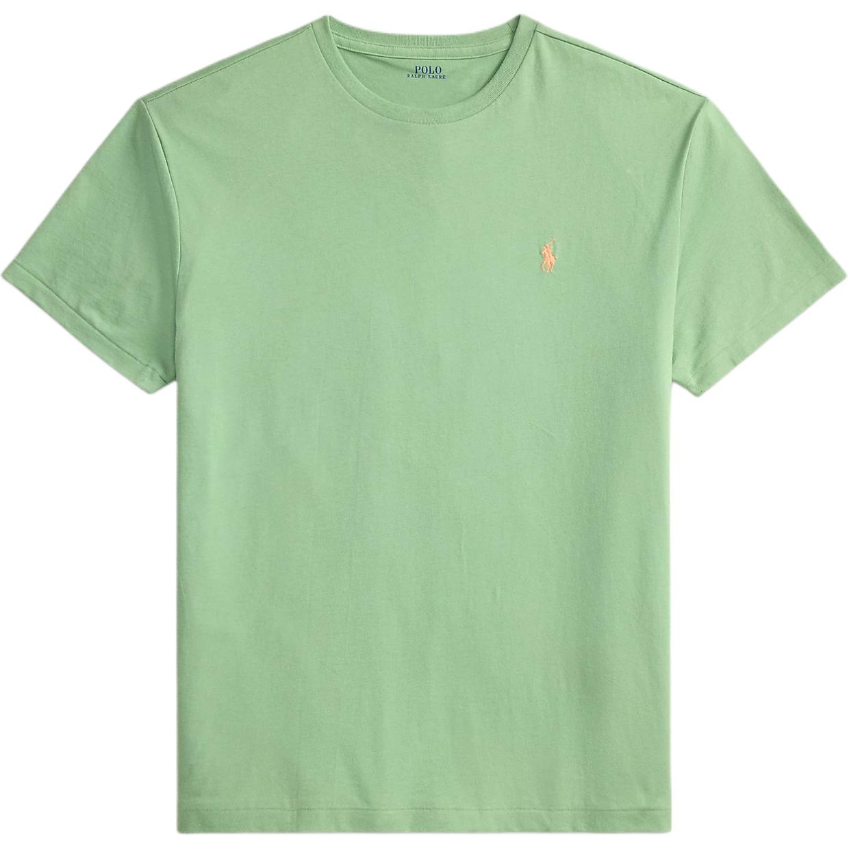 

Polo Ralph Lauren Классическая вязаная футболка с круглым вырезом и коротким рукавом Мужские топы 710671426-319 S
