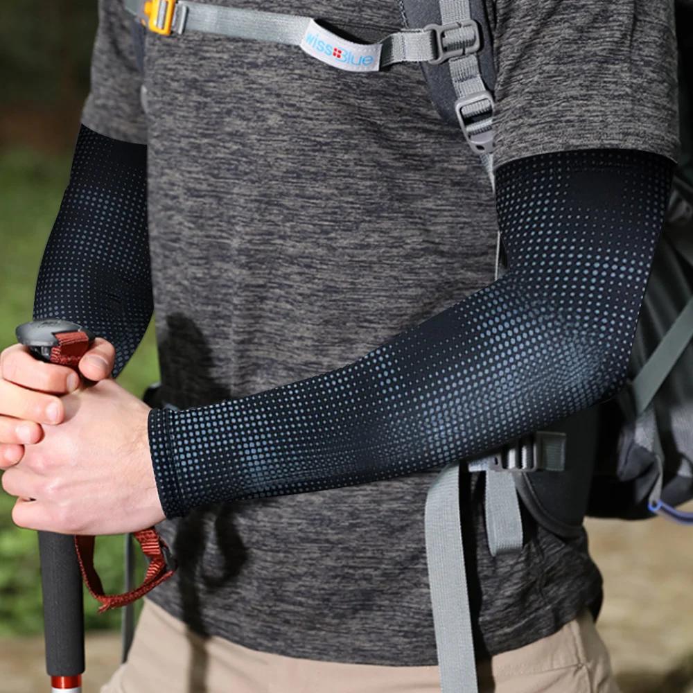 1 Pcs Sports Arm Cover Outdoor Essentials Uv Sun Protection Compression Black Guard Men Women Basketball Golf Cooling Sleeve