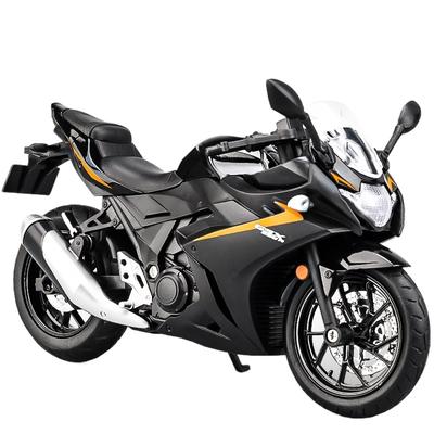 Maßstab 1/12 Suzuki GSX-250R Motorrad Spielzeug Legierung Druckgussmodell Ton- und Lichtspielzeug Gummireifen Miniatur Rennmodell Geschenk für Kinder