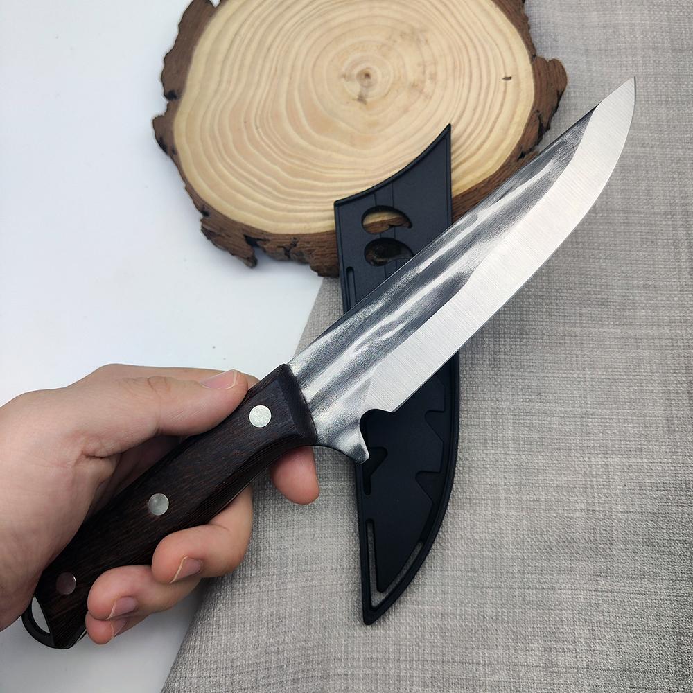 Geschmiedetes Kochmesser Ausbeinmesser Fleischerbeil Hackmesser Metzger Hacken Slicer Kochmesser Schneider