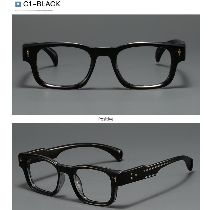 Women's eyewear, men's and women's fashion oversized square glasses