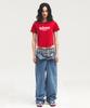 Kimseupeulesikoteunmakes (Unisex) Kims Bam Logo Tee Red