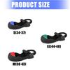 Safety Shoe Toe Cap Abrasion Resistant Rubber Toe Protector Cover for Construction Site Metalworking Warehouse Use