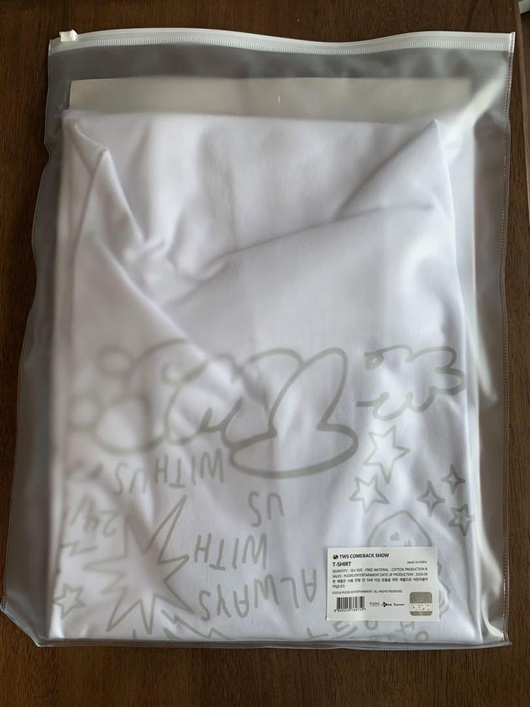 [USED] TWS T-shirt POPUP SUMMER BEAT Korea