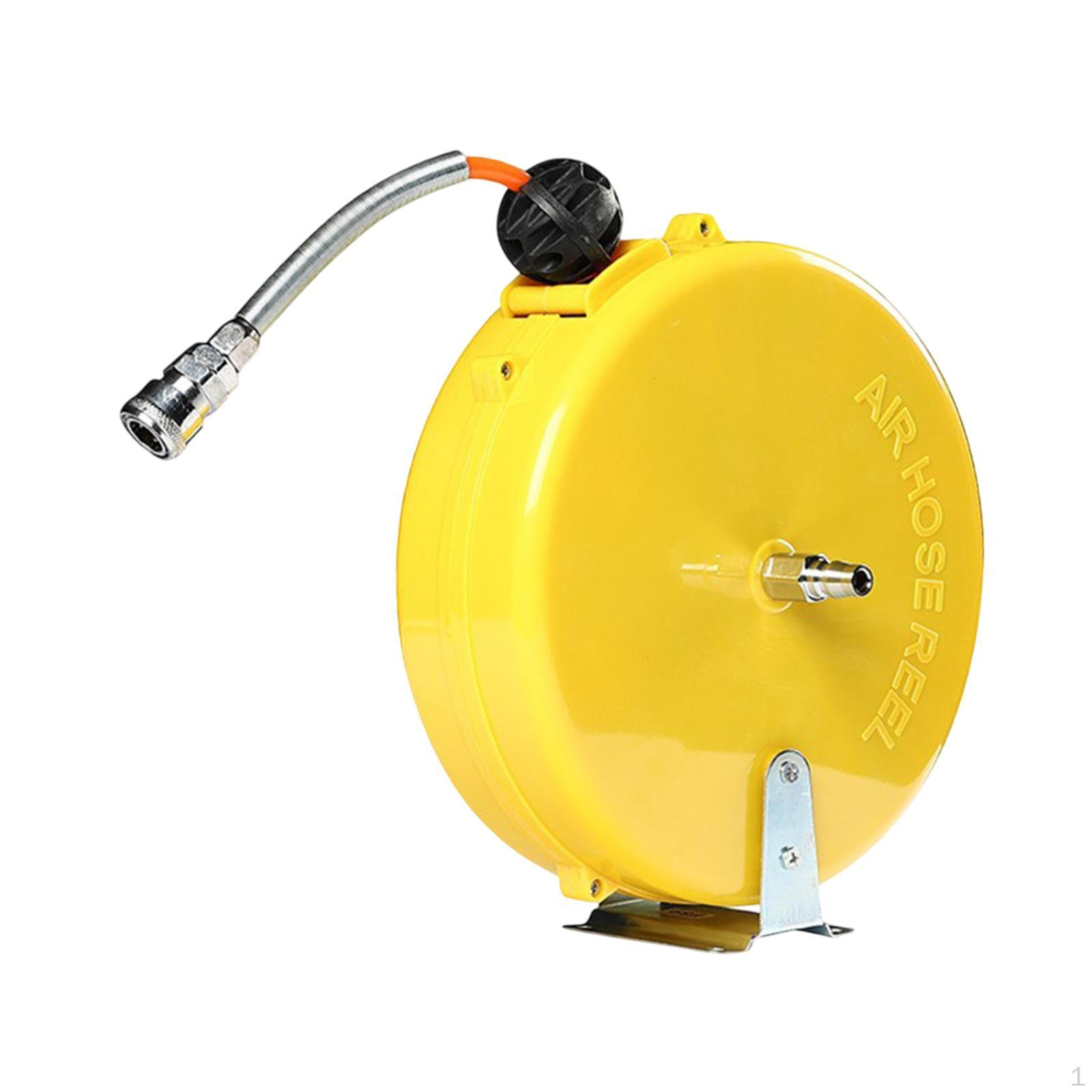 Retractable Mini Air Hose Reel Penumatic Professional Easy Installation Auto Rewind