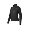 Logo Comfortable Breathable Soft Woven Jacket Women Jackets Carbon-Black P424W226-0018
