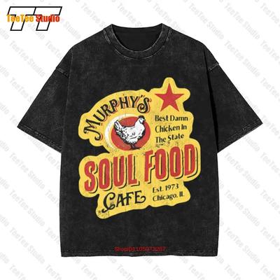 MurphyS Soul Food Cafe Vintage Oversized Tričko OT