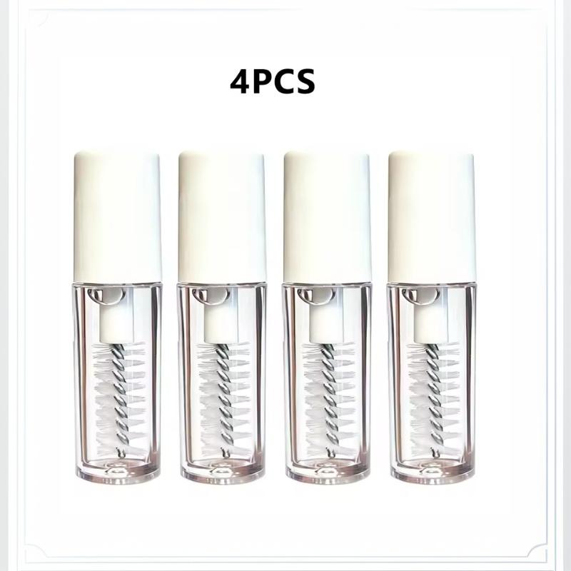 1/2/4Pcs Fast Drying Soft Brush Eyelashes Styling Gel 1.5Ml Mini Lash Styling Sealant For Salon Household Makeup Tools