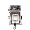 1700W Electric Deep Fryer 6L Single Pot with Removable Oil Basket Stainless Steel Fryer Adjustable Thermostat