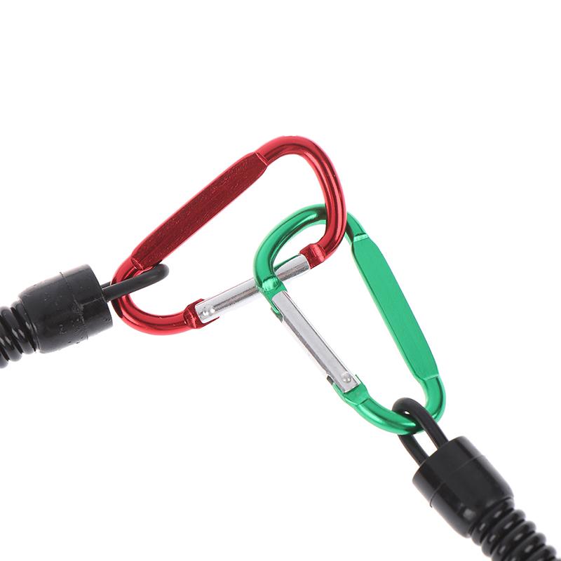 1 Pieza Cordones de Pesca Portátiles Cuerda Navegación Camping Mosquetón Agarre de Bloqueo Seguro