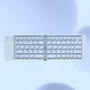 Slim Design Wireless Folding Keyboard Rechargeable Foldable Keyboard Bluetooth Keyboard  Tablet