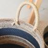 Functiaonl Woven Plant Basket Stable Flower Planter Decorative Pots Cover and Closet Storage Bin for Home or Office