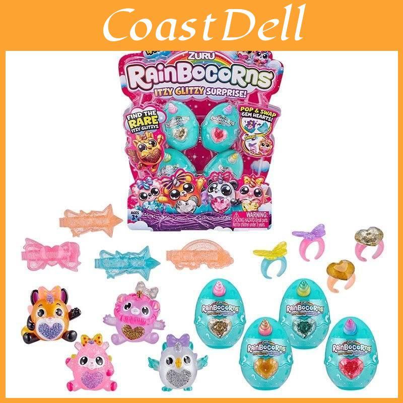 Rainbocorns Dino Island Eggs Toy Set For Kids With Plastic Construction