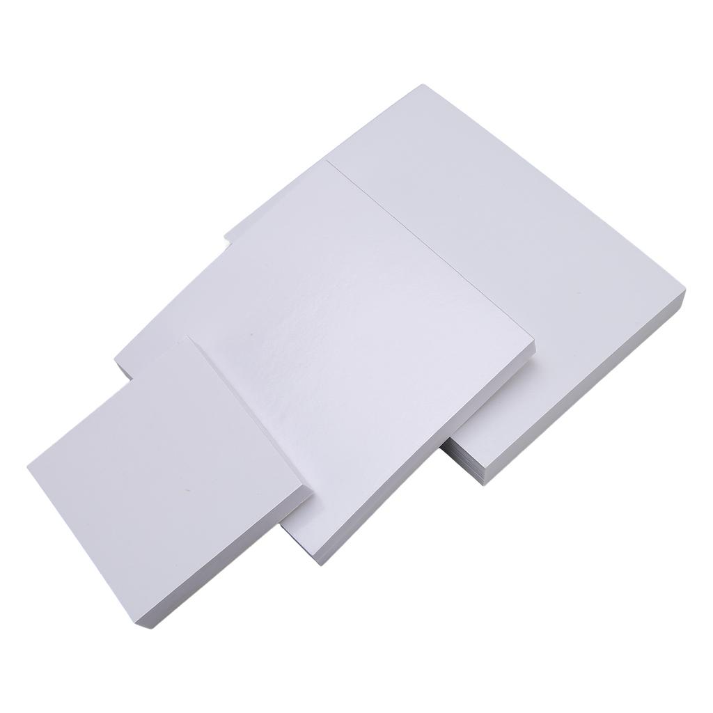 150 Sheets Nail Art Drawing Plates 3 Sizes Simple Design Waterproof Makeup Mixing Papers for Home Salon