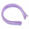 10Pcs Colorful Fabric Covered Headbands Hair Hoops Blank Base Settings DIY Hair Accessories Headwear Girls Makeup Wash Hairband